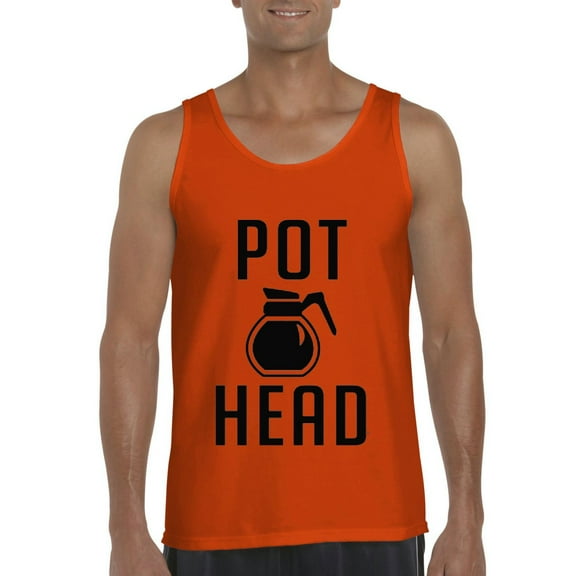 Artix - Men's Tank Top for Men - Coffee Pot Head