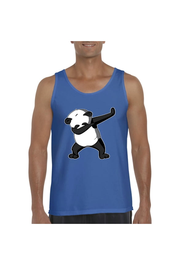 - Men's Tank Top for Men - Dancing Panda