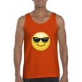 thumbnail image 1 of Artix - Men's Tank Top for Men - Emoji with Sunglasses, 1 of 5