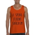 thumbnail image 1 of Artix - Men's Tank Top for Men - I Speak Fluent Sarcasm, 1 of 5