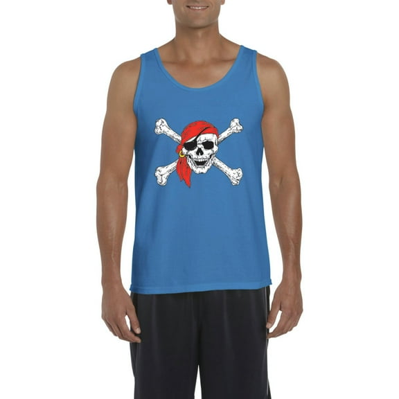 Artix - Men's Tank Top for Men - Jolly Roger Skull & Crossbones