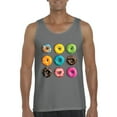 thumbnail image 1 of Artix - Men's Tank Top for Men - Love Food Donuts Doughnuts, 1 of 5