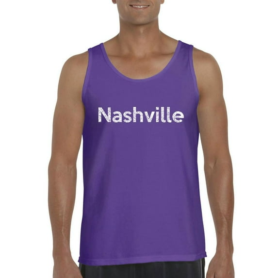 Artix - Men's Tank Top for Men - Nashville Tennessee Flag