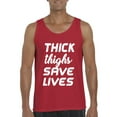 thumbnail image 1 of Artix - Men's Tank Top for Men - Thick Thighs Save Lives, 1 of 5