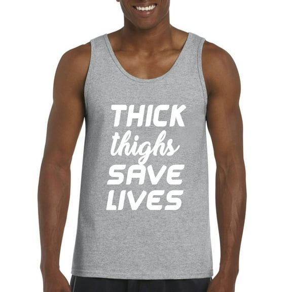 Artix - Men's Tank Top for Men - Thick Thighs Save Lives