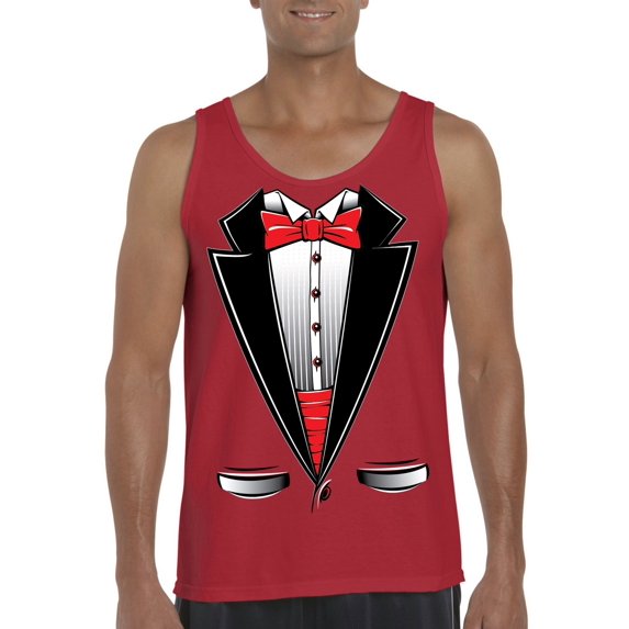 Artix - Men's Tank Top for Men - Tuxedo Prom Costume
