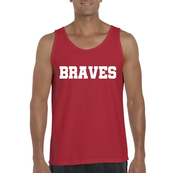 Artix - Men's Tank Top for Men, up to Men Size 3XL - Braves