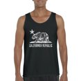 thumbnail image 1 of Artix - Men's Tank Top for Men, up to Men Size 3XL - California Bear, 1 of 5