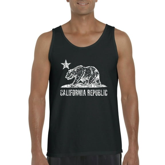 Artix - Men's Tank Top for Men, up to Men Size 3XL - California Bear