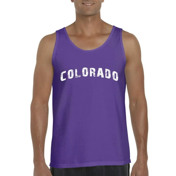 Artix - Men's Tank Top for Men, up to Men Size 3XL - Colorado