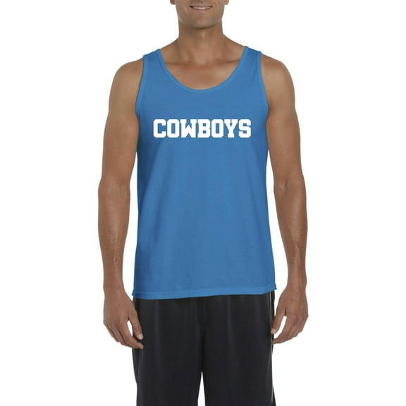 Artix - Men's Tank Top for Men, up to Men Size 3XL - Cowboys