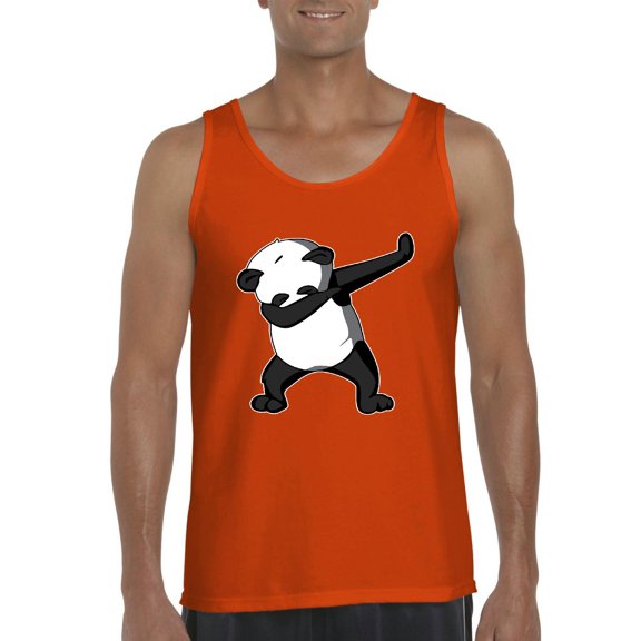 Artix - Men's Tank Top for Men, up to Men Size 3XL - Dancing Panda