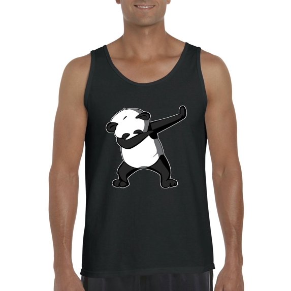 Artix - Men's Tank Top for Men, up to Men Size 3XL - Dancing Panda