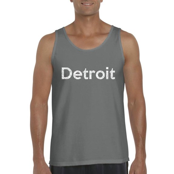 Artix - Men's Tank Top for Men, up to Men Size 3XL - Detroit
