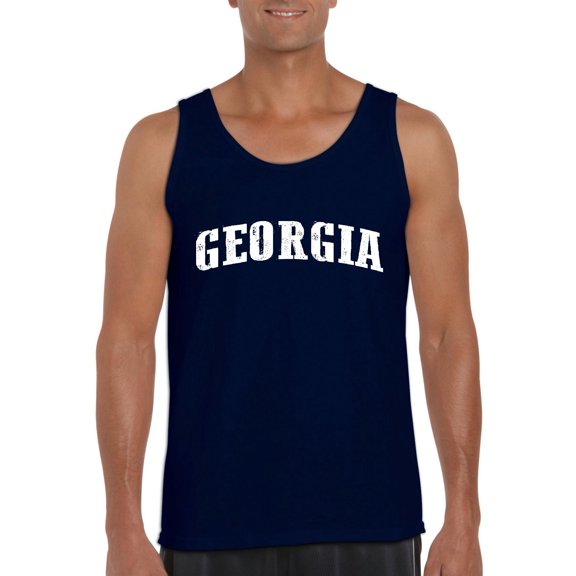 Artix - Men's Tank Top for Men, up to Men Size 3XL - Georgia