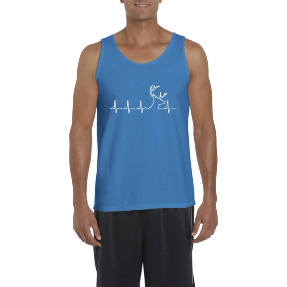 Artix - Men's Tank Top for Men, up to Men Size 3XL - Heartbeat Hunting