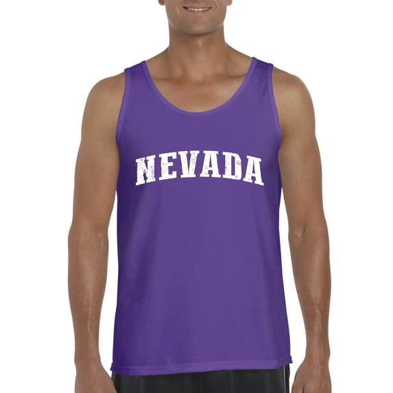 Artix - Men's Tank Top for Men, up to Men Size 3XL - Nevada Las Vegas