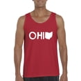 thumbnail image 1 of Artix - Men's Tank Top for Men, up to Men Size 3XL - Ohio Map, 1 of 5