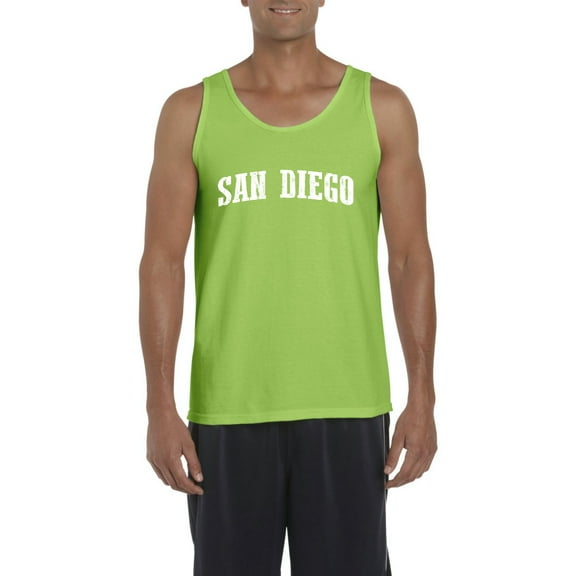 Artix - Men's Tank Top for Men, up to Men Size 3XL - San Diego