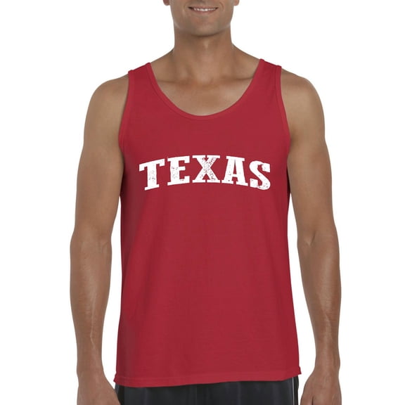 Artix - Men's Tank Top for Men, up to Men Size 3XL - Texas