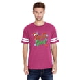 thumbnail image 1 of Artix - Mens Football Fine Jersey T-shirts - Christmas Dear Santa, 1 of 3