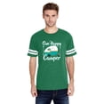thumbnail image 1 of Artix - Mens Football Fine Jersey T-shirts - ONE HAPPY CAMPER, 1 of 5