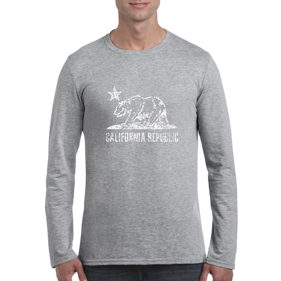 Artix - Mens Long Sleeve T-Shirts - California Bear