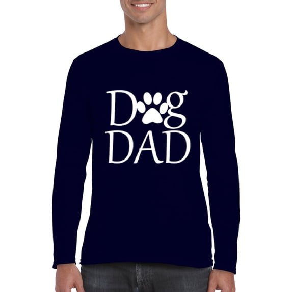 Artix - Mens Long Sleeve T-Shirts - Dog Dad