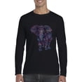 thumbnail image 1 of Artix - Mens Long Sleeve T-Shirts - Elephant, 1 of 4