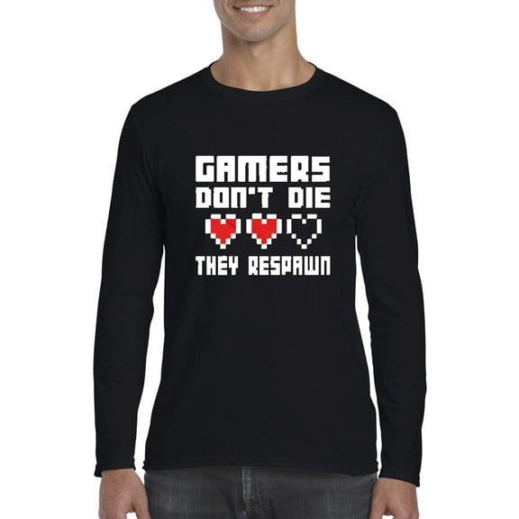 Artix - Mens Long Sleeve T-Shirts - Gamers Respawn