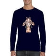thumbnail image 1 of Artix - Mens Long Sleeve T-Shirts - Giraffe, 1 of 5