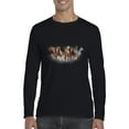 thumbnail image 1 of Artix - Mens Long Sleeve T-Shirts - Horses Herd, 1 of 5