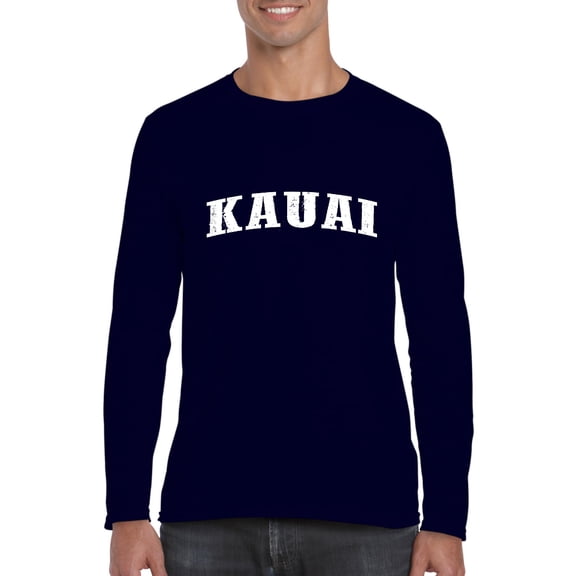 Artix - Mens Long Sleeve T-Shirts - Kauai Hawaii