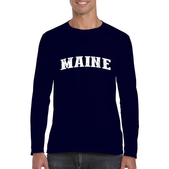 Artix - Mens Long Sleeve T-Shirts - Maine