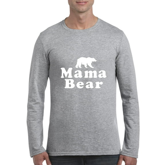 Artix - Mens Long Sleeve T-Shirts - Mama Bear