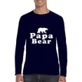 thumbnail image 1 of Artix - Mens Long Sleeve T-Shirts - Papa Bear, 1 of 5