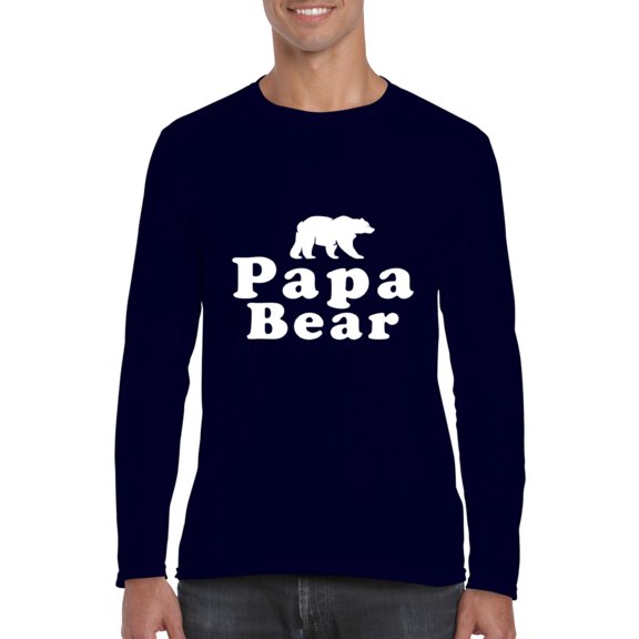 Artix - Mens Long Sleeve T-Shirts - Papa Bear