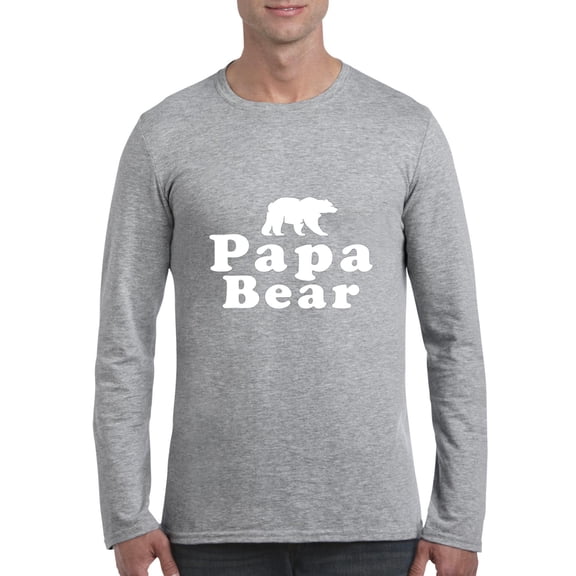 Artix - Mens Long Sleeve T-Shirts - Papa Bear