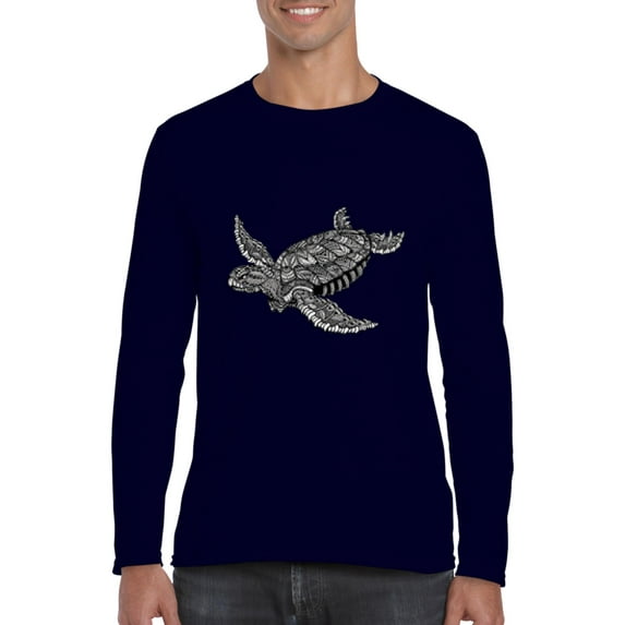 Artix - Mens Long Sleeve T-Shirts - Sea Turtle Hawaii
