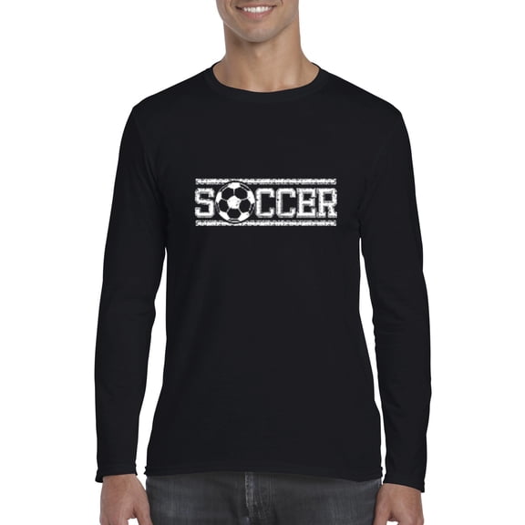 Artix - Mens Long Sleeve T-Shirts - Soccer Balls