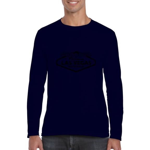 Artix - Mens Long Sleeve T-Shirts - Welcome to Las Vegas Nevada