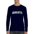 thumbnail image 1 of Artix - Mens Long Sleeve T-Shirts, up to Size 5XL - Charlotte, 1 of 4