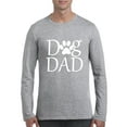 thumbnail image 1 of Artix - Mens Long Sleeve T-Shirts, up to Size 5XL - Dog Dad, 1 of 4