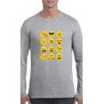 thumbnail image 1 of Artix - Mens Long Sleeve T-Shirts, up to Size 5XL - Emoji Group, 1 of 4