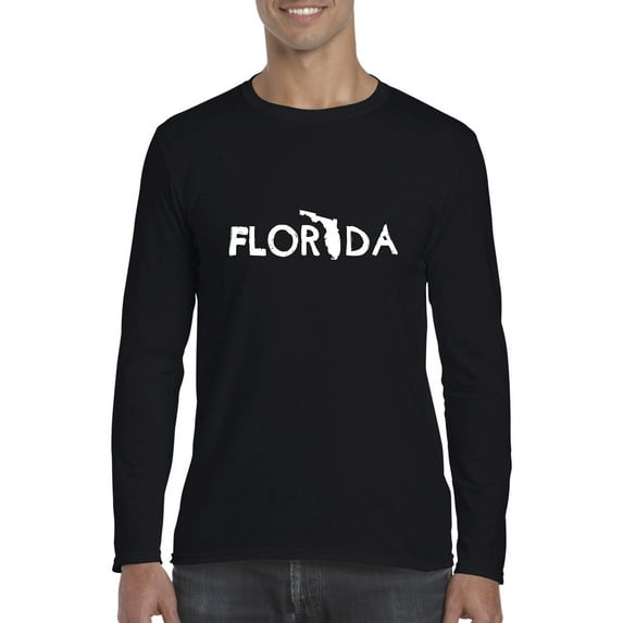 Artix - Mens Long Sleeve T-Shirts, up to Size 5XL - Florida