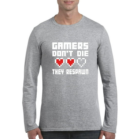Artix - Mens Long Sleeve T-Shirts, up to Size 5XL - Gamers Respawn