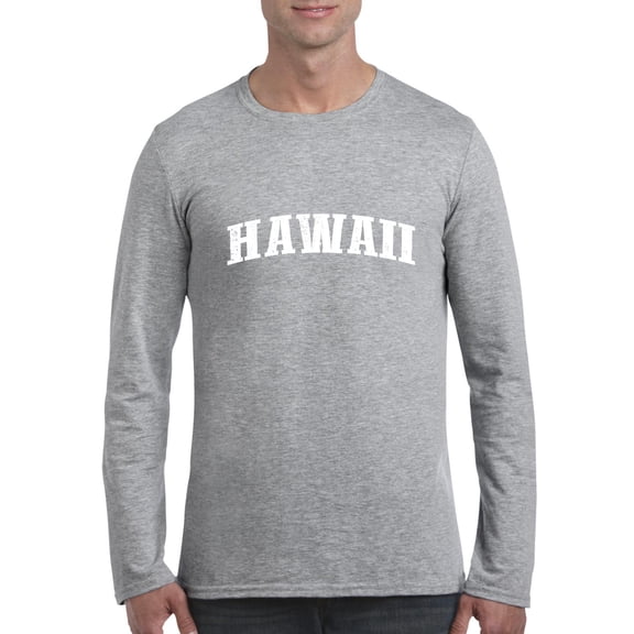 Artix - Mens Long Sleeve T-Shirts, up to Size 5XL - Hawaii
