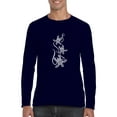 thumbnail image 1 of Artix - Mens Long Sleeve T-Shirts, up to Size 5XL - Sea Turtles Hawaii, 1 of 4
