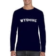 thumbnail image 1 of Artix - Mens Long Sleeve T-Shirts, up to Size 5XL - Wyoming, 1 of 4