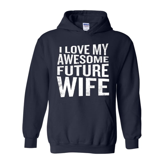 Artix - Mens Plus Sweatshirts and Hoodies - I Love My Awesome Wife